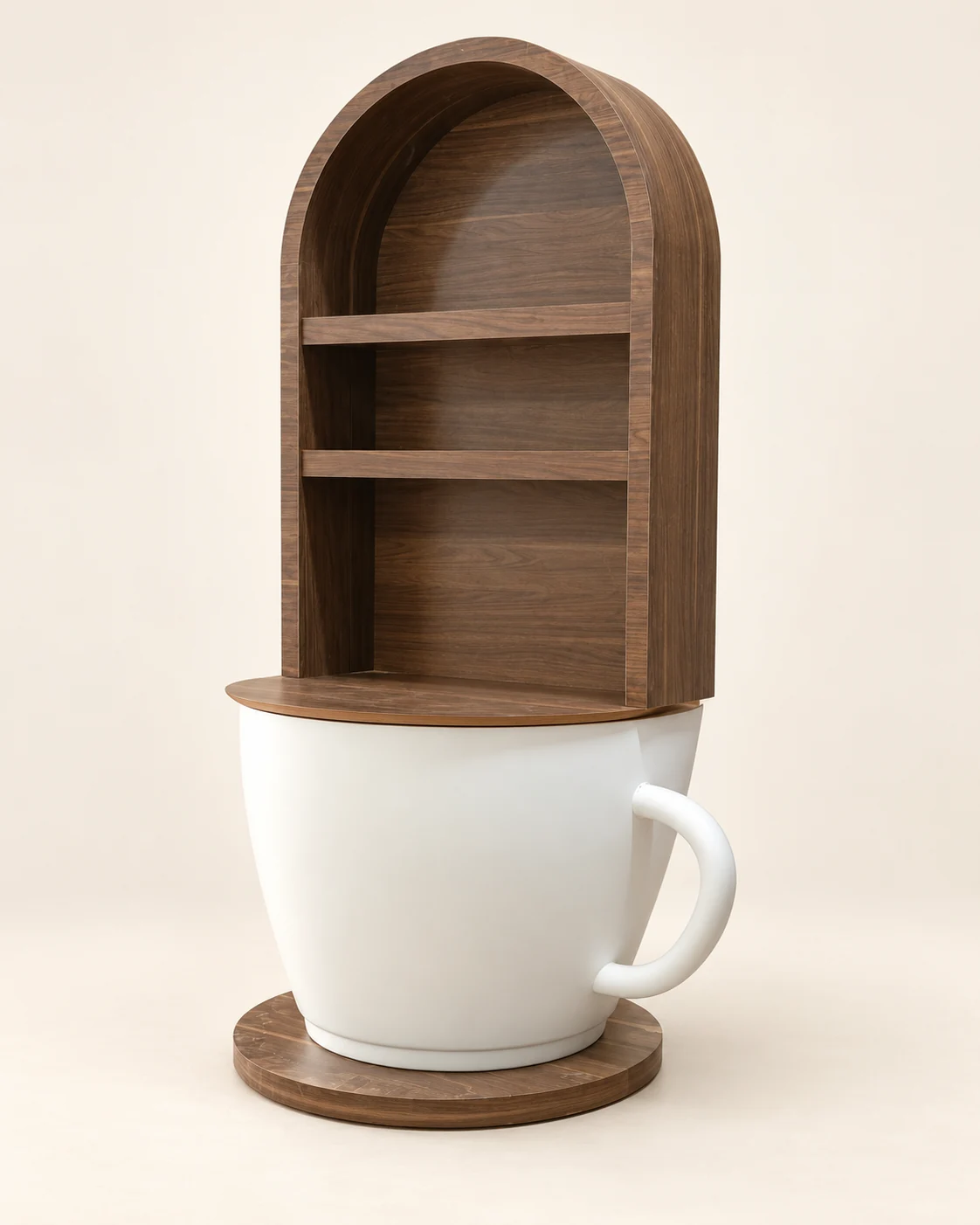FincanEv kahve köşesi mobilyasının tam görünümü
